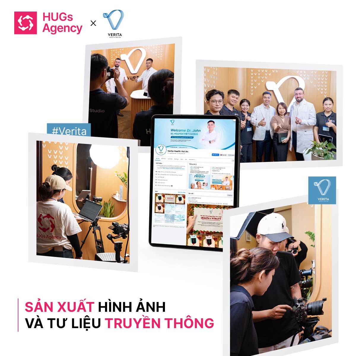 đảm bảo quy trình từ khâu sản xuất đến khâu đăng bài