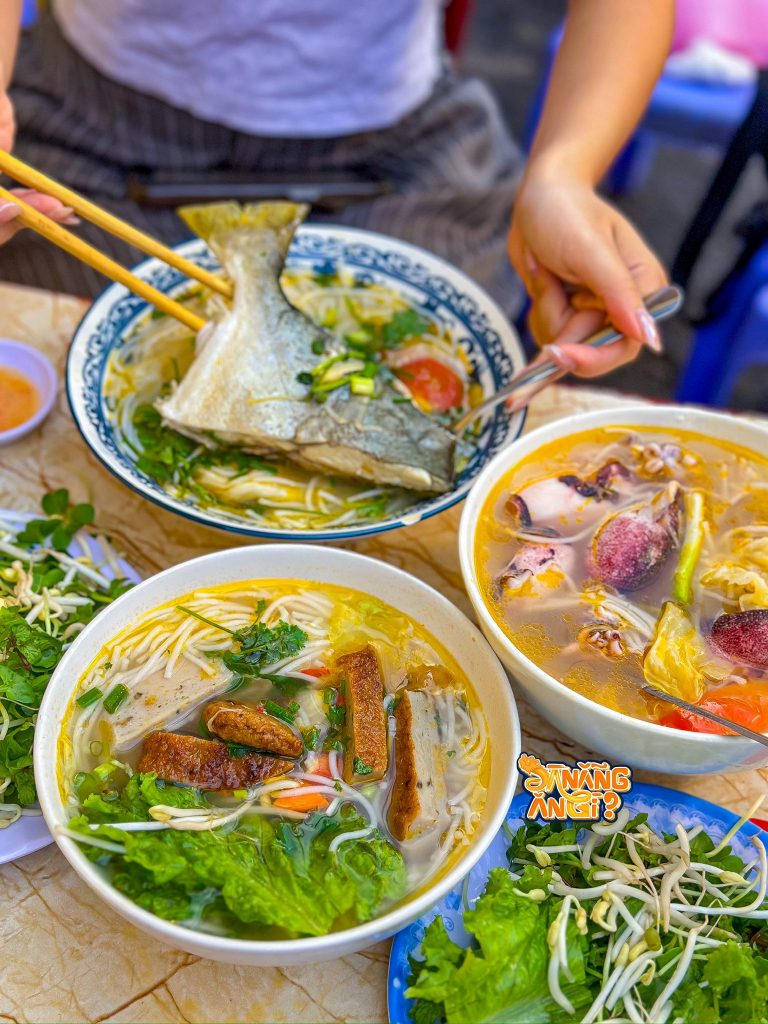 Bún cá tươi Nguyễn Văn Thoại cô Thảo