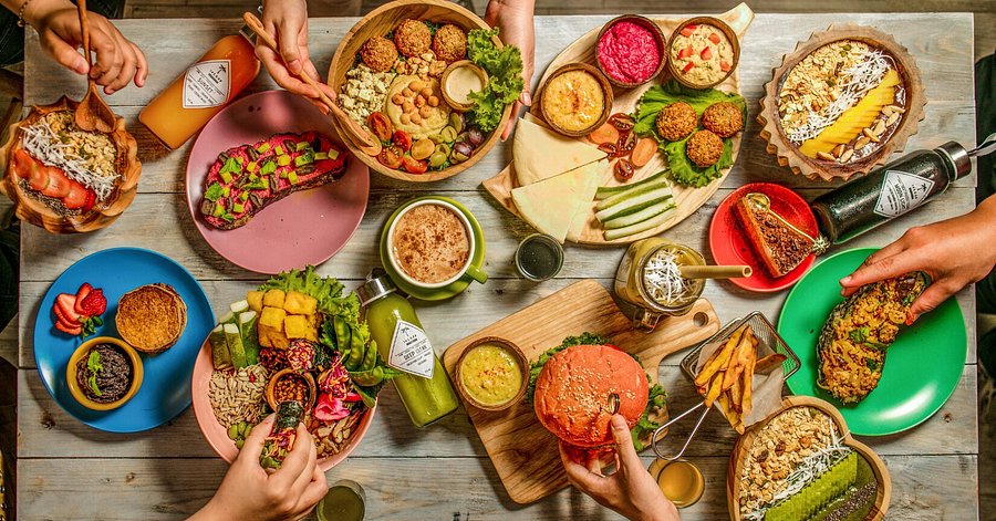 món ăn bắt mắt của I Vegan Da Nang