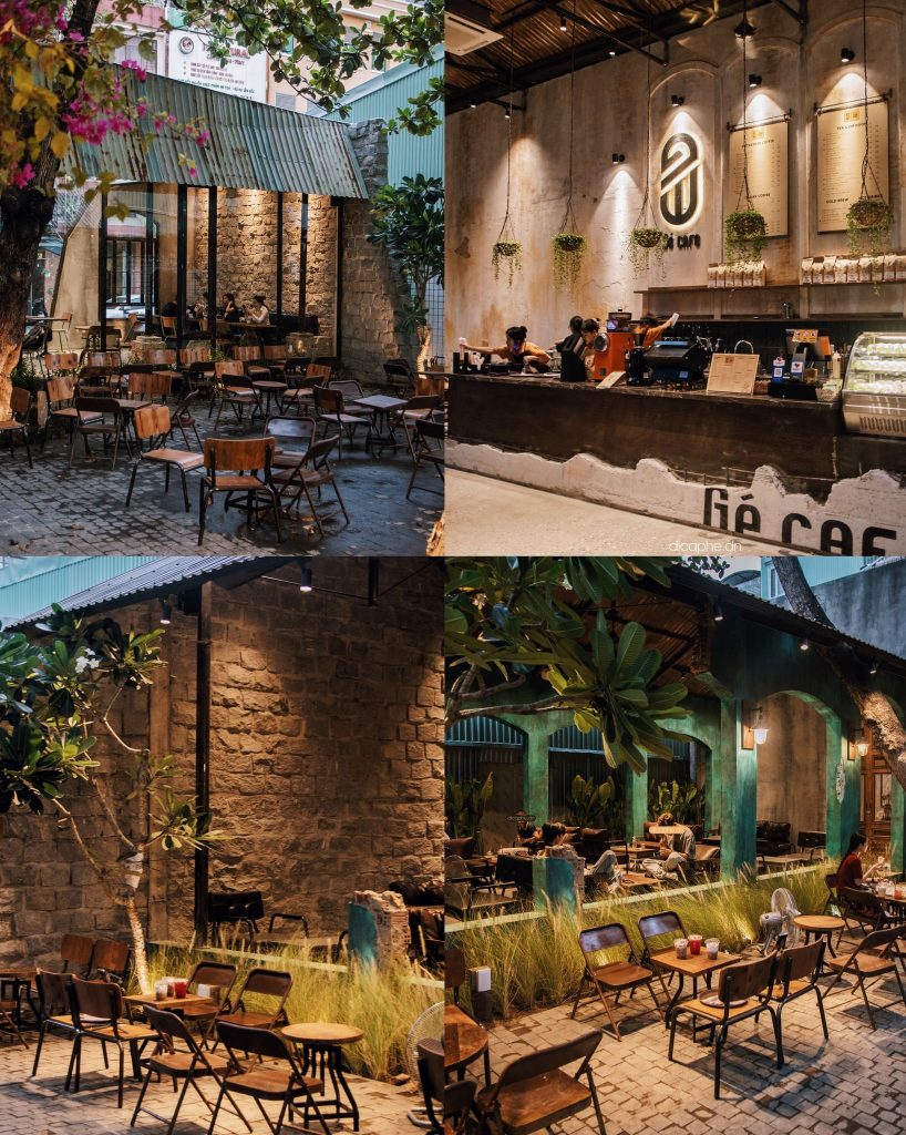 không gian bên trong gé cf